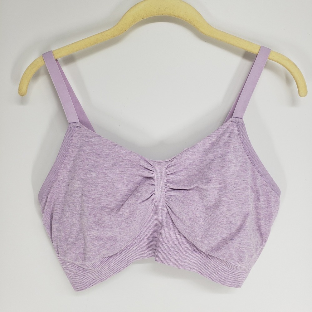 Kindred Bravely Sublime Hands Free Pumping Nursing Lounge Bra L Regular Purple